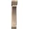 Ekena Millwork Thorton Slat Smooth Bracket w/ Offset Brace, Douglas Fir, 7 1/2"W x 34"D x 40"H BKT0806X34X40THR06SDF - alternate 3